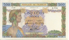 500 francs la paix